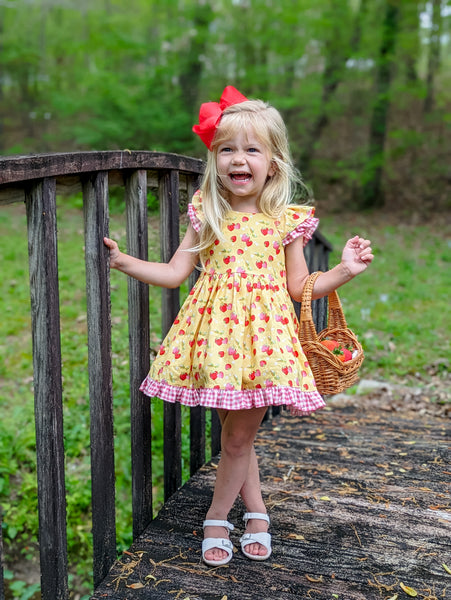 Strawberry Lane Ruffle Dress